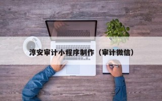 嘉兴淳安审计小程序制作（审计微信）